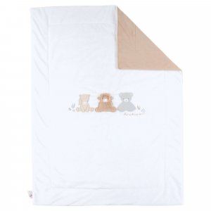 Couverture en veloudoux fluffy / orso & lily 75 x 100 cm Noukies
