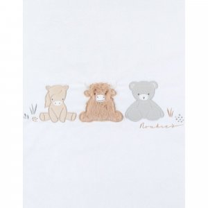 Couverture en veloudoux fluffy / orso & lily 75 x 100 cm Noukies