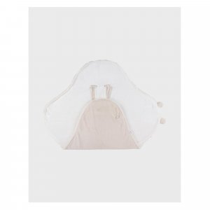 Couverture promenade fausse fourrure bébé beige mix and match Noukies