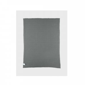 Couverture tricot 75 x 100 kaki mix and match Noukies