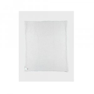 Couverture tricot bébé kaki avec sherpa 75x100 mix and match Noukies