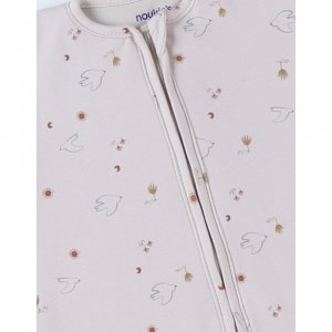 Gigoteuse 70cm jersey manches amovibles colombes du bonheur Noukies