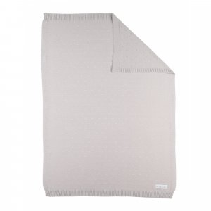 Couverture en tricot 75x100cm tender beige - mix and match Noukies