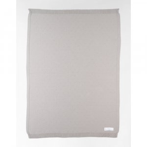 Couverture en tricot 75x100cm tender beige - mix and match Noukies
