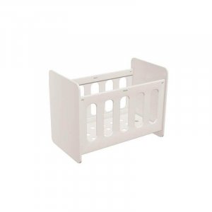 Lit bébé 60 x 120 cm aspen blanc Noukies