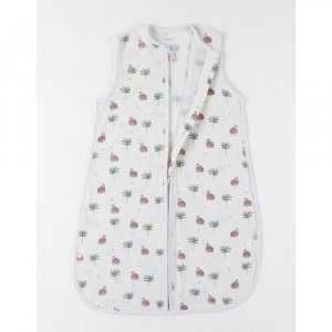 Gigoteuse été 70 cm mousseline de coton - cute gorilla Noukies