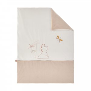 Couverture bébé veloudoux 75x100cm popsie gigi et louli Noukies