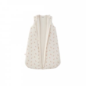 Gigoteuse mi saison 0-6 mois en jersey ouatiné écru popsie gigi et louli Noukies