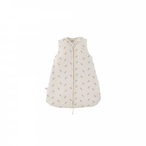 Gigoteuse mi saison 0-3 mois en jersey ouatiné écru popsie gigi et louli Noukies