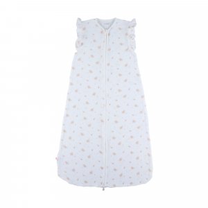 Gigoteuse 100cm, mousseline de coton bio, 6-24 mois - fleurs d'antan Noukies