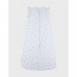 Gigoteuse 100cm, mousseline de coton bio, 6-24 mois - fleurs d'antan Noukies