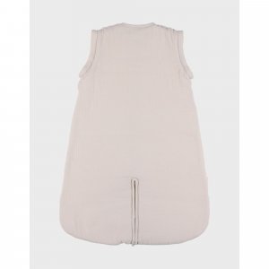 Gigoteuse nomade 70cm, mousseline de coton bio, 1-6 mois - beige Noukies