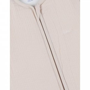 Gigoteuse nomade 70cm, mousseline de coton bio, 1-6 mois - beige Noukies