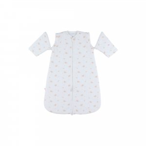 Gigoteuse nomade 70cm, coton bio, 1-6 mois - fleurs d'antan Noukies