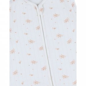 Gigoteuse nomade 70cm, coton bio, 1-6 mois - fleurs d'antan Noukies