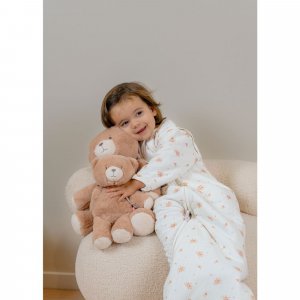 Gigoteuse nomade 100cm, coton bio, 6-24 mois, fleurs d'antan Noukies