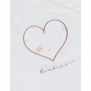 Gigoteuse 50cm, veloudoux, 0-3 mois - fleurs d'antan Noukies