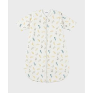Gigoteuse 70cm jersey pointelle manches amovibles plumes de lune Noukies