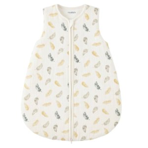 Gigoteuse été 50cm en coton plumes de lune Noukies