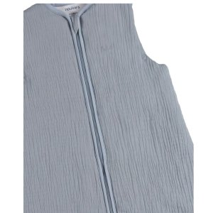 Gigoteuse été 70cm en coton bleu Noukies