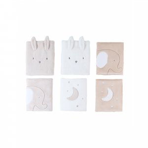 Protège barreaux tour de lit bali, moka & snow Noukies