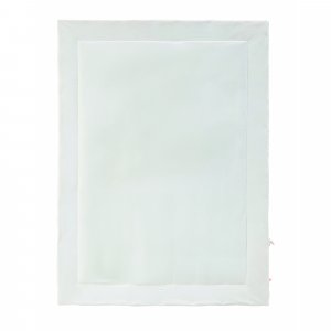 Couverture colombe 100x140 cm en veloudoux - bali, moka & snow Noukies