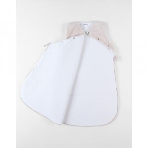 Gigoteuse 70cm en veloudoux bali, moka & snow Noukies