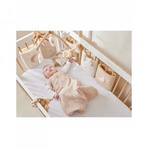 Gigoteuse 70cm mousseline colombes du bonheur Noukies