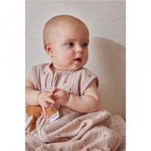 Gigoteuse 70cm mousseline colombes du bonheur Noukies