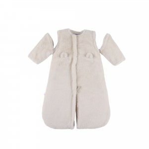 Gigoteuse bébé 70cm fausse fourrure beige mix and match Noukies