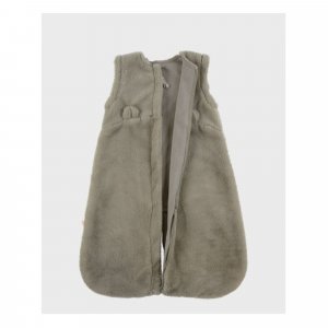 Gigoteuse bébé 70cm fausse fourrure kaki mix and match Noukies