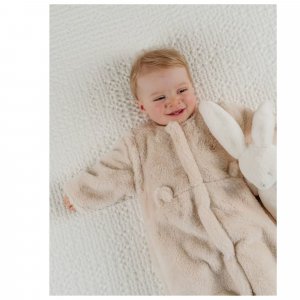 Gigoteuse bébé 100cm fausse fourrure beige mix and match Noukies