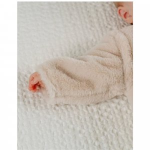 Gigoteuse bébé 100cm fausse fourrure beige mix and match Noukies