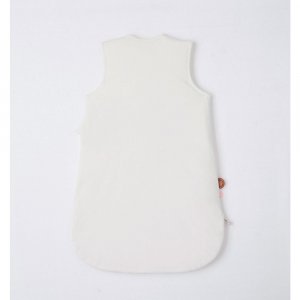 Gigoteuse babou 70cm en veloudoux blanc Noukies