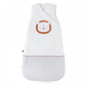 Gigoteuse babou 100cm en veloudoux blanc Noukies