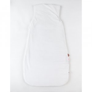 Gigoteuse babou 100cm en veloudoux blanc Noukies