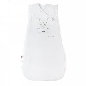 Gigoteuse kendi 100 cm en veloudoux écru Noukies