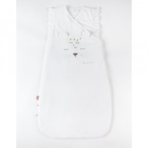 Gigoteuse kendi 100 cm en veloudoux écru Noukies