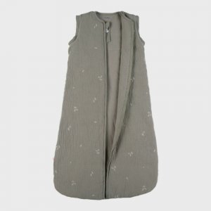 Gigoteuse 100cm jersey ouatiné kaki - mix and match Noukies