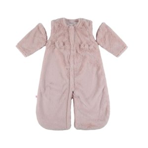 Gigoteuse bébé 70cm fausse fourrure rose Noukies
