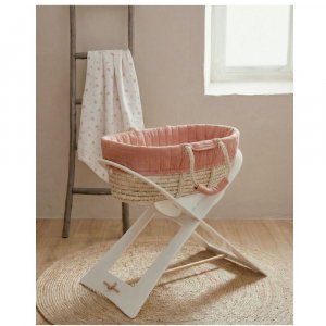 Couffin bébé, mousseline de coton bio Noukies