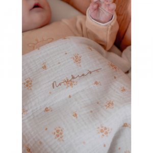 Couffin bébé, mousseline de coton bio Noukies
