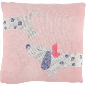 Coussin en jacquard bio zoé