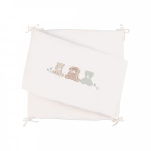 Tour de lit en veloudoux fluffy orso & lily Noukies