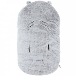 Nid d'ange gris clair fausse fourrure Noukies