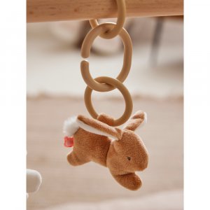 Arche d'éveil en bois + set de jouets d'activités bali, moka & snow Noukies