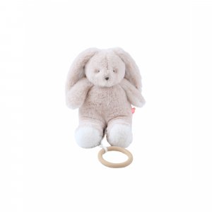 Mini peluche musicale 20 cm moka Noukies