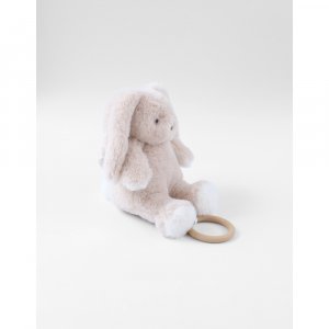 Mini peluche musicale 20 cm moka Noukies