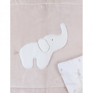 Tapis de jeu et de parc bali, moka & snow 75x95cm Noukies