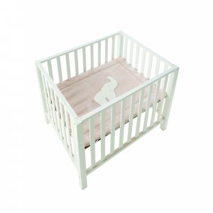 Tapis de jeu et de parc bali, moka & snow 75x95cm Noukies